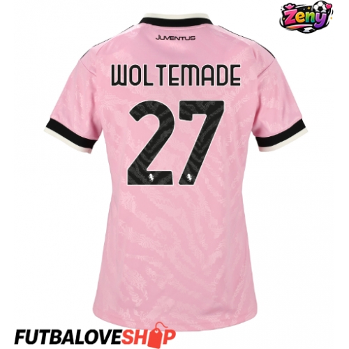 Dres Juventus Nick Woltemade #27 Preč pre Ženy 2026-27 Krátky Rukáv